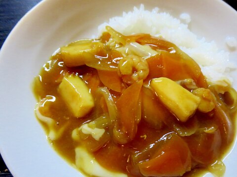 シーフードチーズカレー